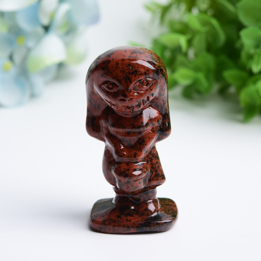 2.5" Mixed Crystal Figurine Carving | Healing Energy Statue