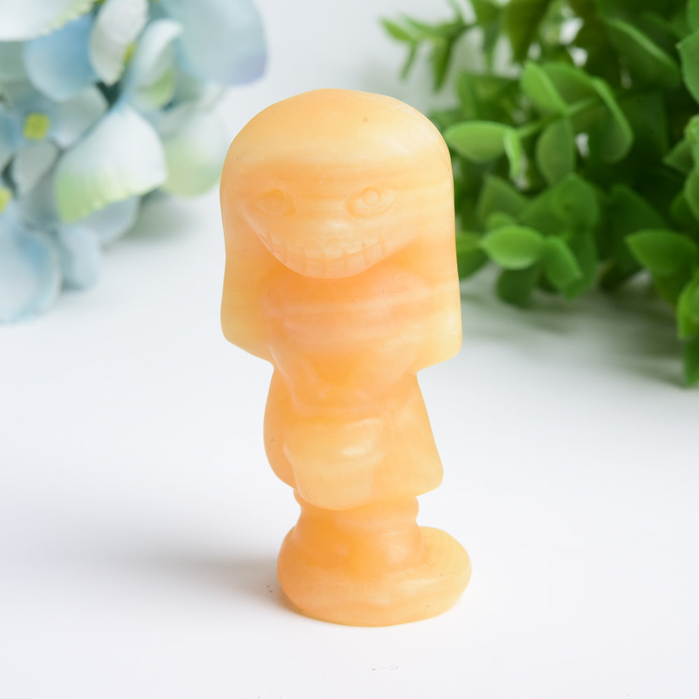 2.5" Mixed Crystal Figurine Carving | Healing Energy Statue