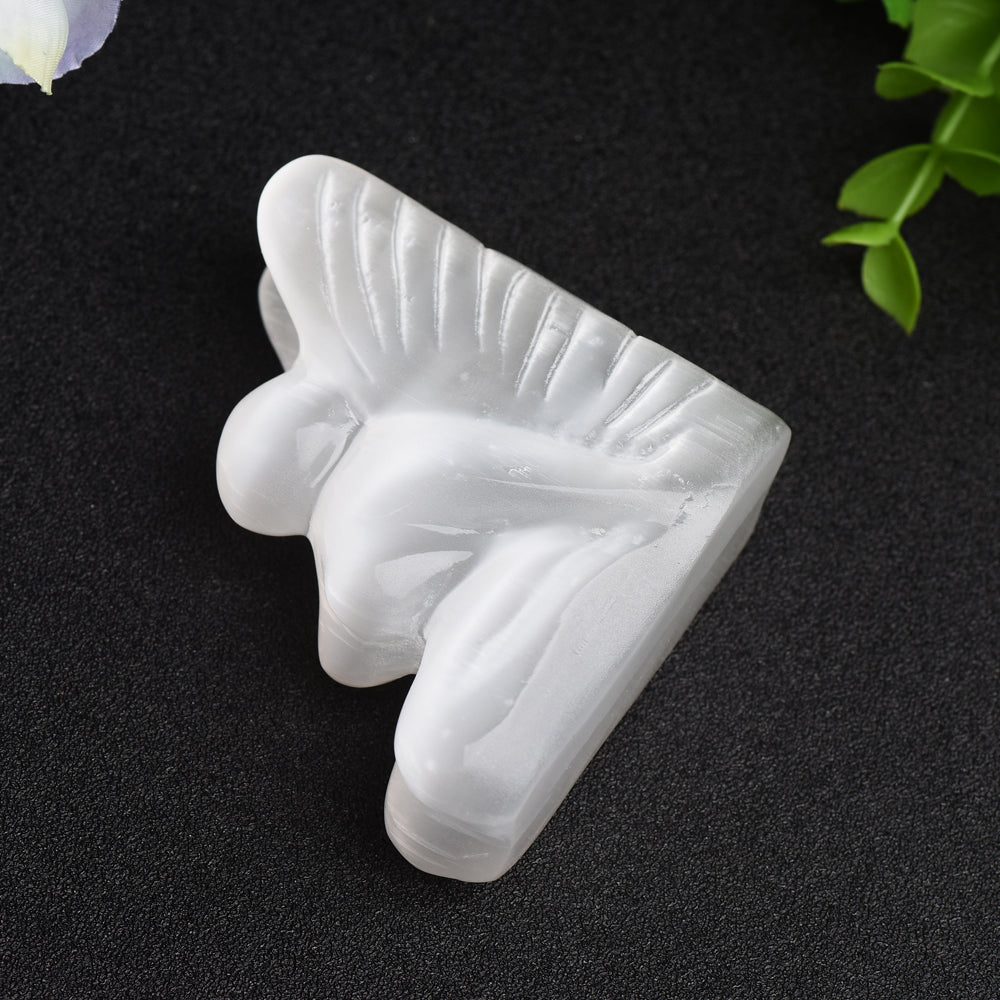 2.6 inch Selenite Fairy Crystal Figurine Carving