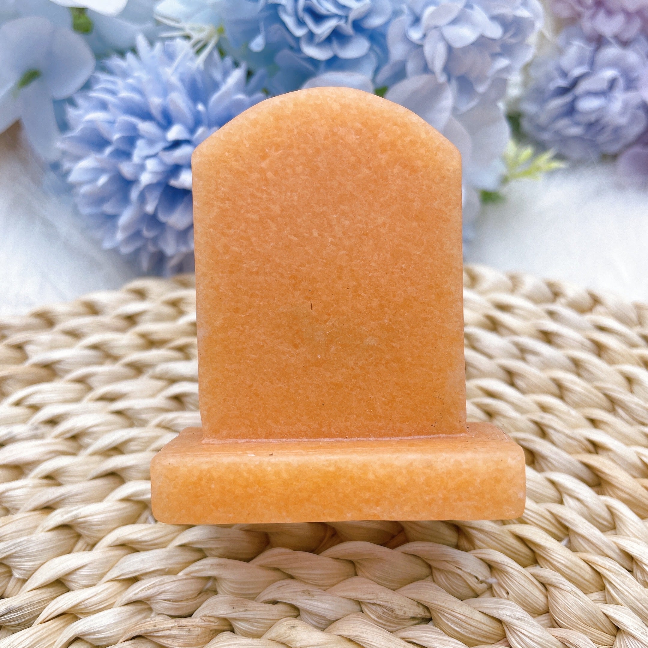 2.6" Mixed Crystal Tombstone Carvings for Healing