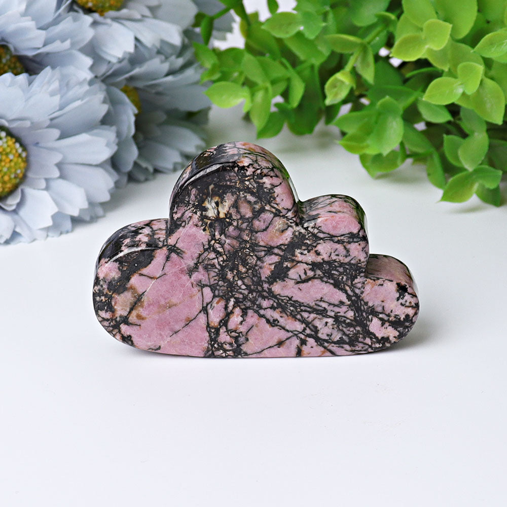 2.5" Pink Tourmaline in Mica Smoky Quartz Crystal Sphere