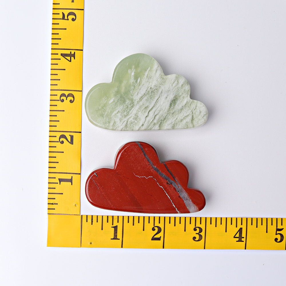 2.7 inch Cloud Crystal Figurine Carvings for Healing