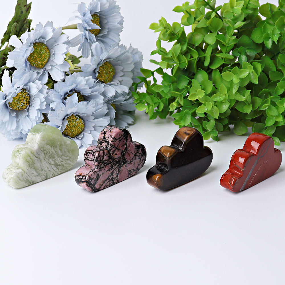 2.7 inch Cloud Crystal Figurine Carvings for Healing