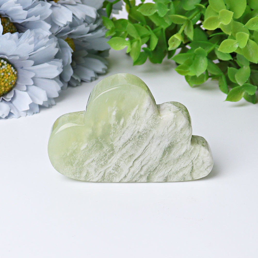 2.7 inch Cloud Crystal Figurine Carvings for Healing