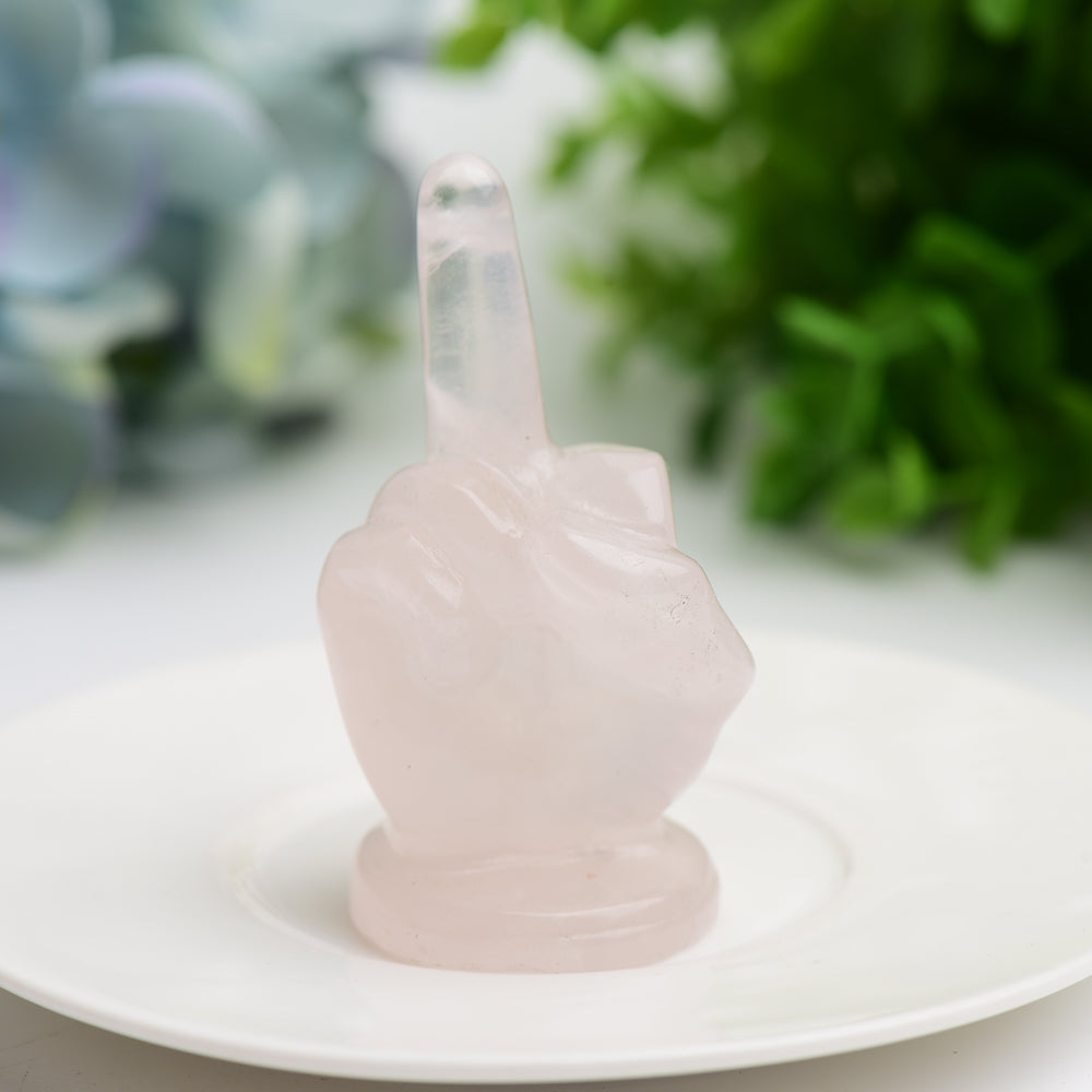 2.7 inch Mixed Crystal Figurine Carving