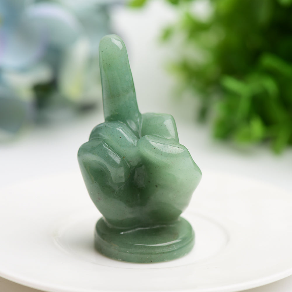 2.7 inch Mixed Crystal Figurine Carving