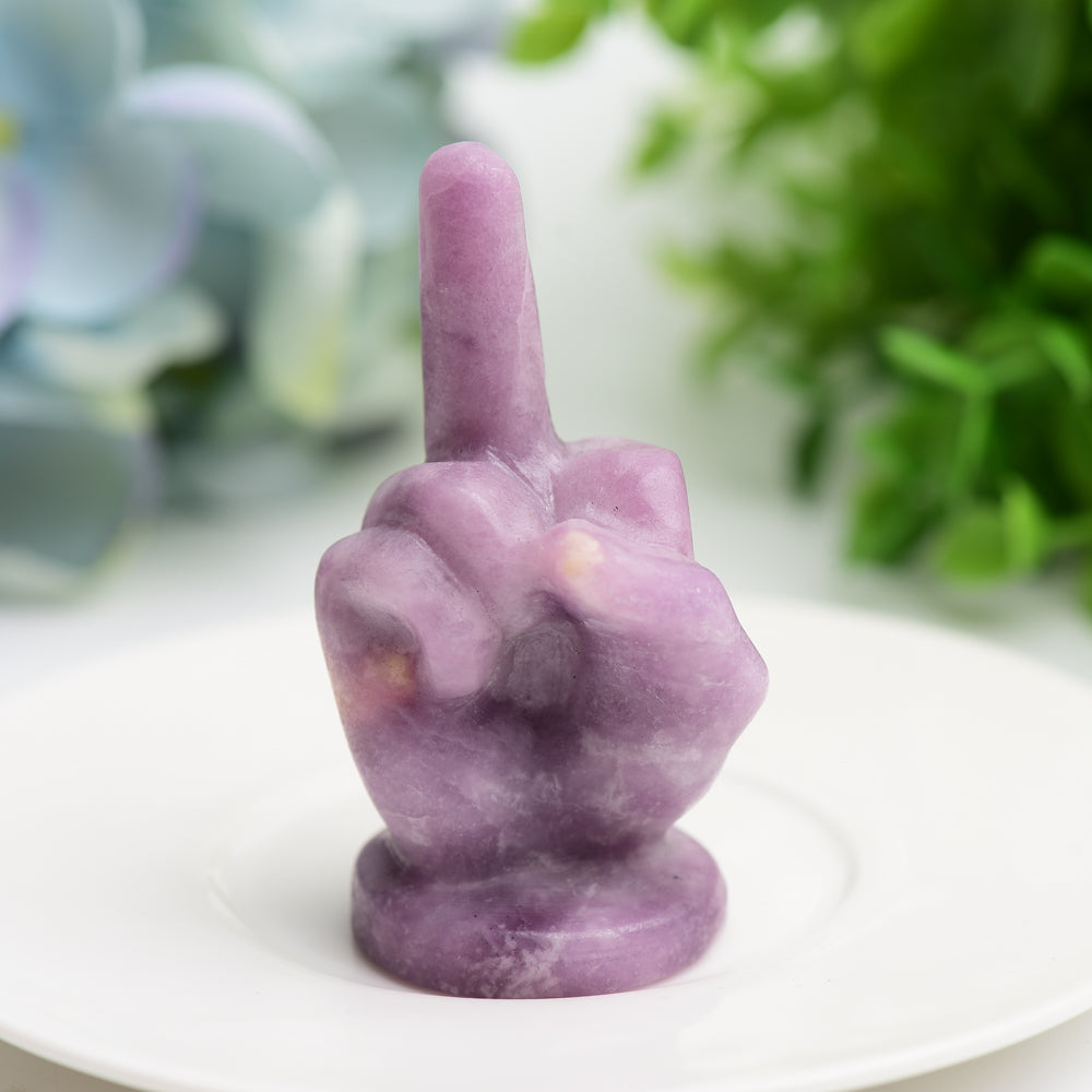 2.7 inch Mixed Crystal Figurine Carving