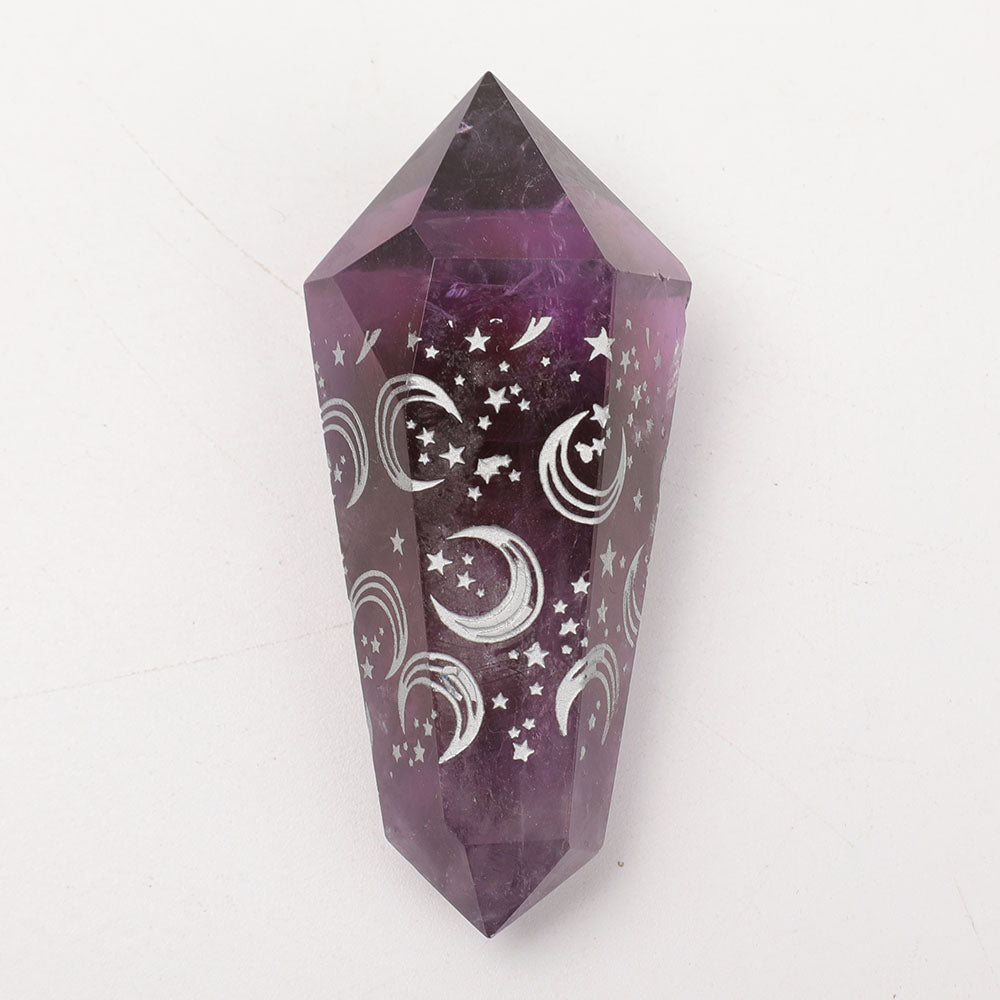 2.8 inch Amethyst Double Terminated Crystal for Healing