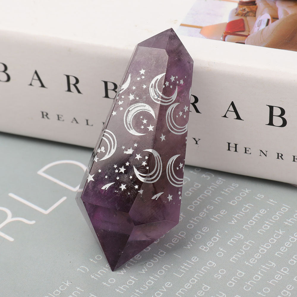 2.8 inch Amethyst Double Terminated Crystal for Healing
