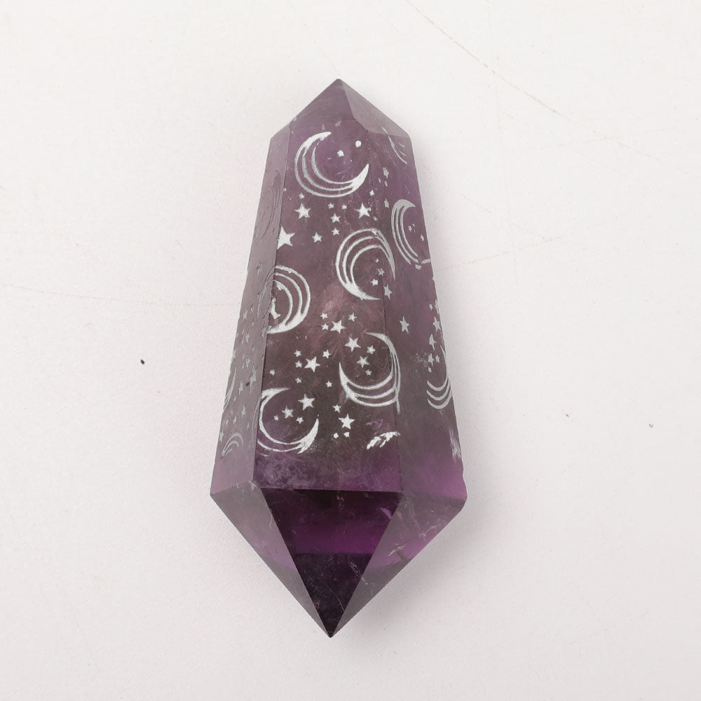 2.8 inch Amethyst Double Terminated Crystal for Healing