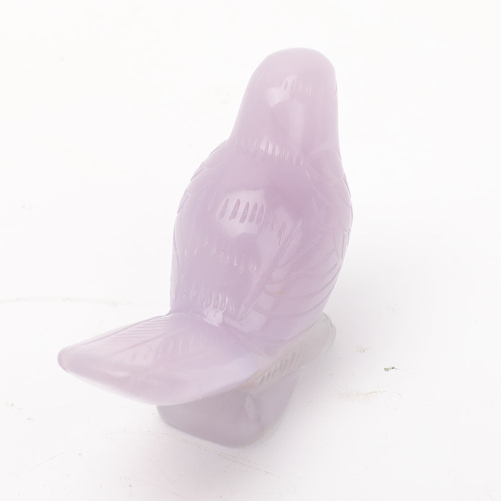 2.9 Inch Hand Carved Fluorite Bird Crystal Animal