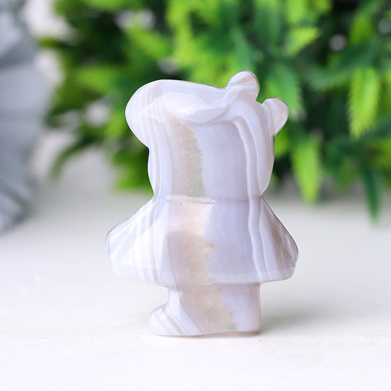 2 inch Agate Pig Crystal Animal Carving for Balance