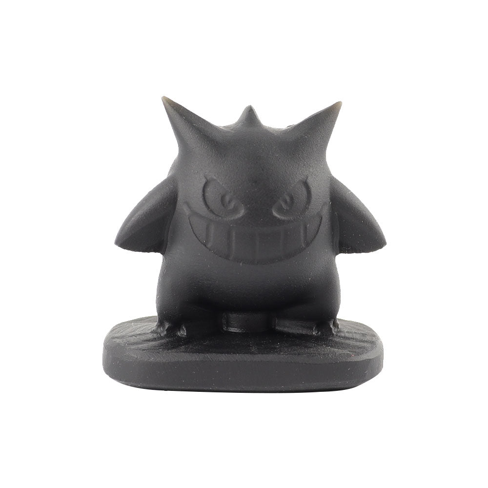 2-inch Black Obsidian Devil Carving Figure