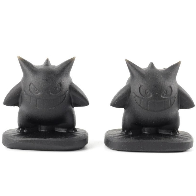 2-inch Black Obsidian Devil Carving Figure