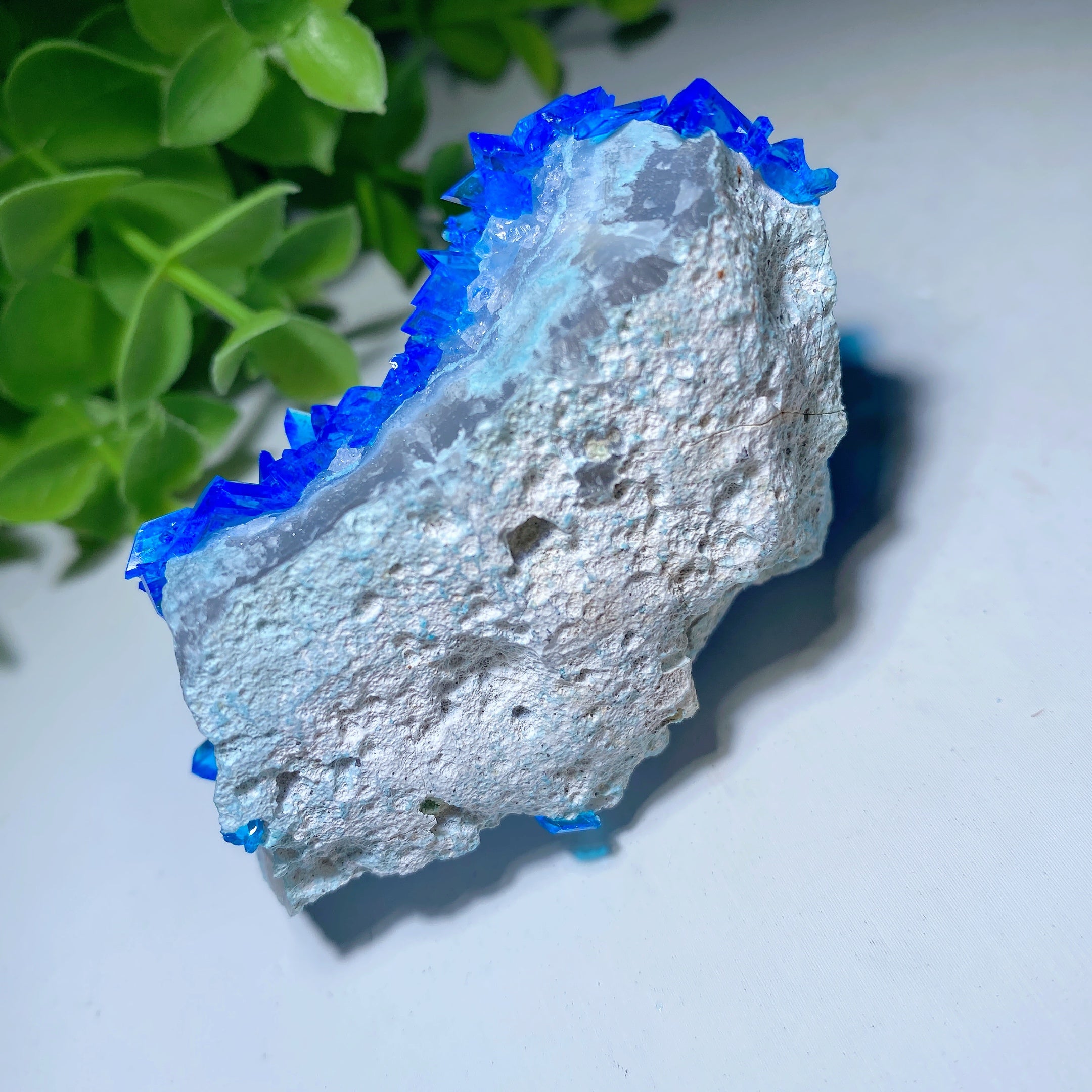 2-Inch Blue Copras Crystal Cluster for Healing and Spiritual Energy