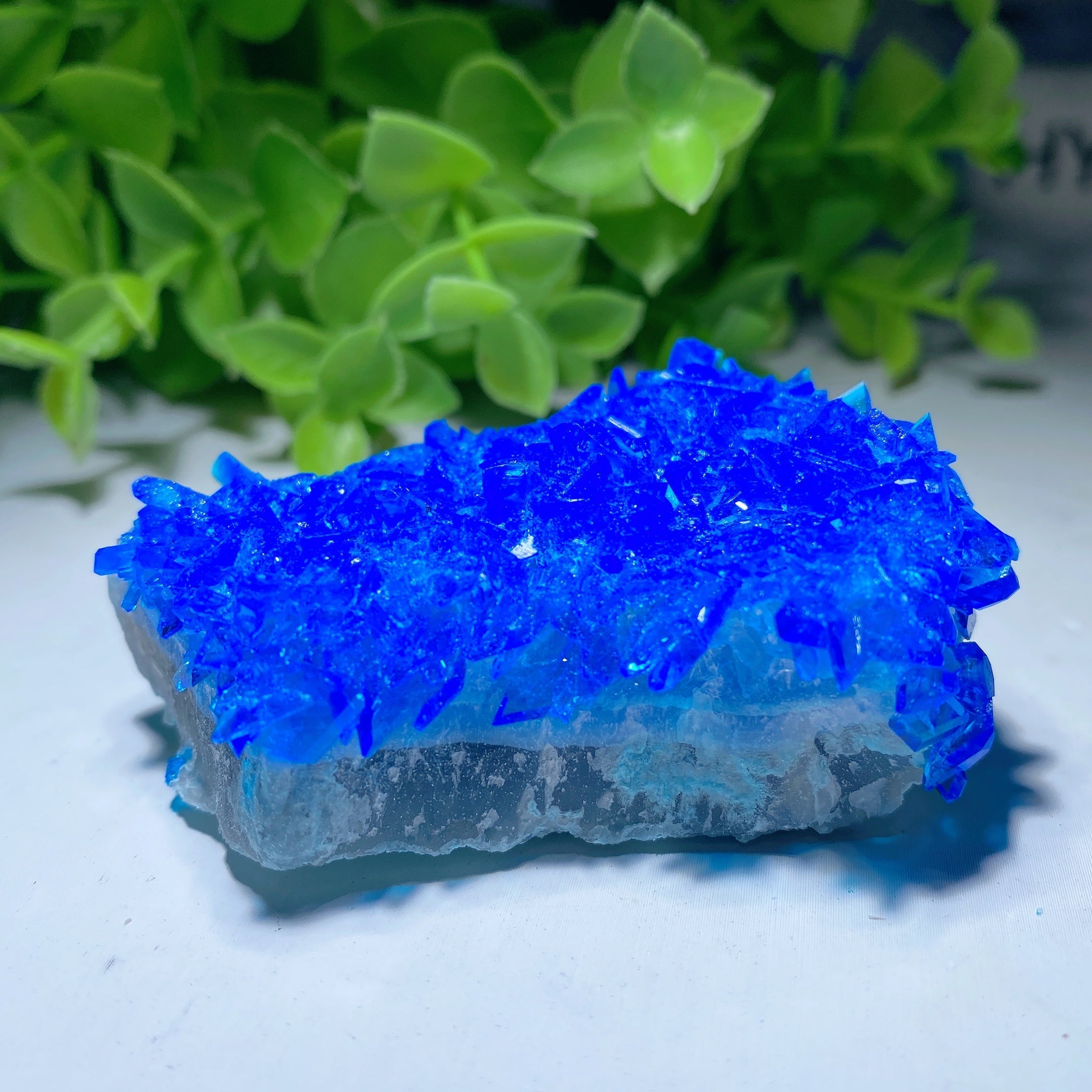 2-Inch Blue Copras Crystal Cluster for Healing and Spiritual Energy