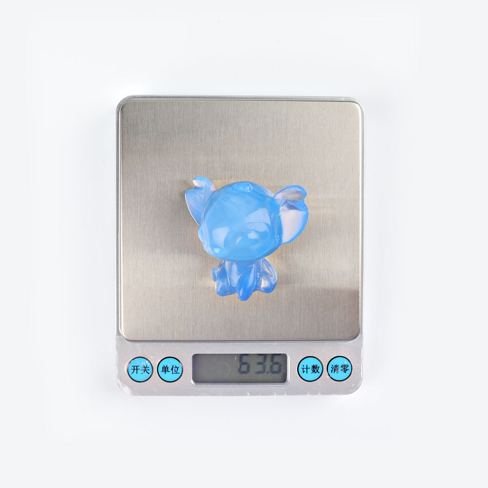 2 inch Blue Opalite Crystal Animal Carving