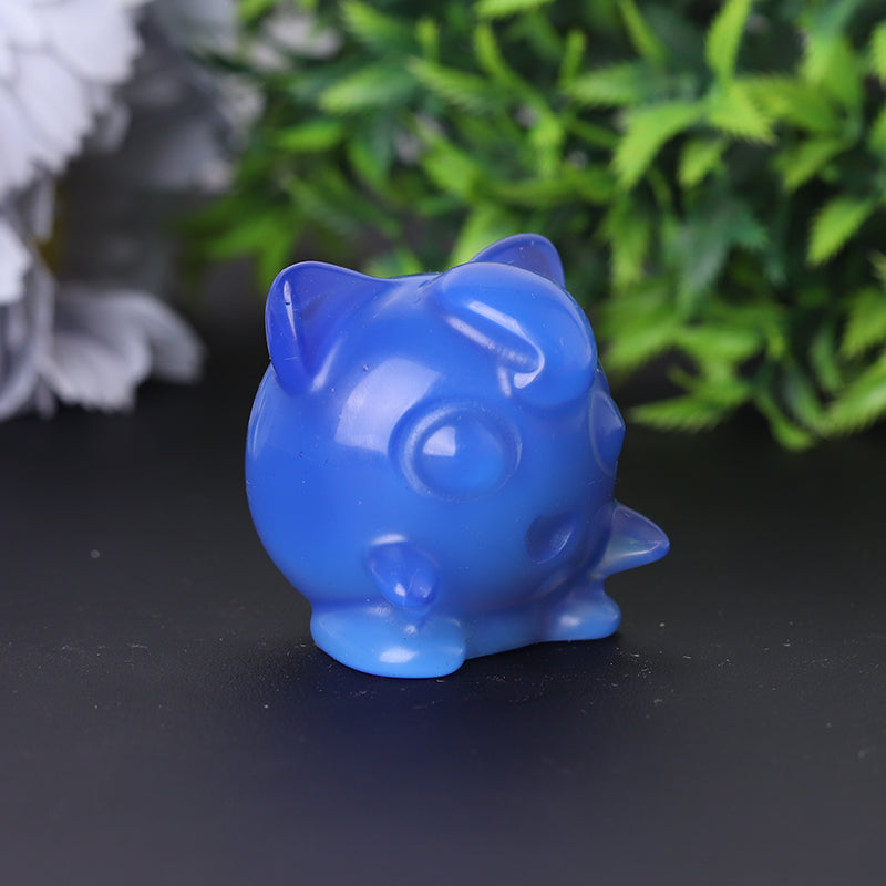 2 inch Blue Opalite Crystal Figurine Carving