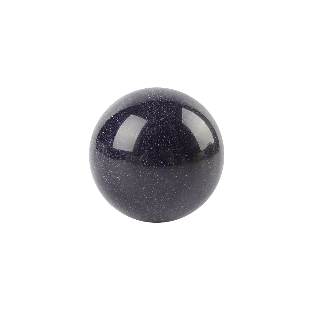 2-inch Blue Sandstone Crystal Sphere for Healing & Meditation