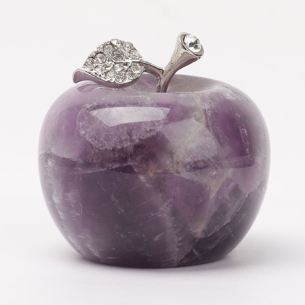 2 inch Crystal Apple Figurines for Peace & Health