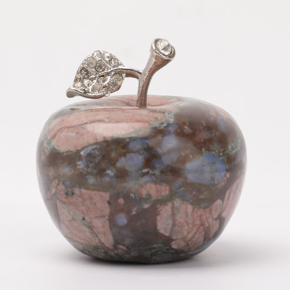 2 inch Crystal Apple Figurines for Peace & Health