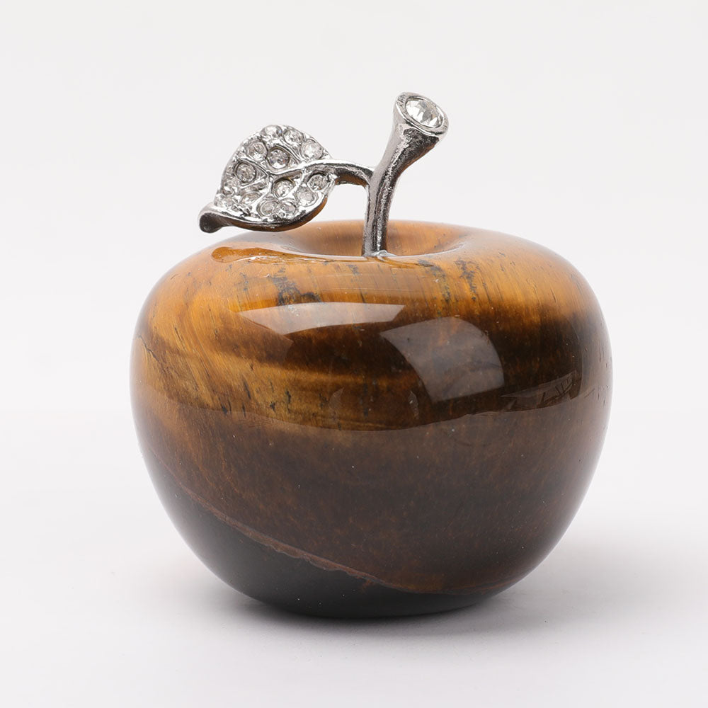 2 inch Crystal Apple Figurines for Peace & Health