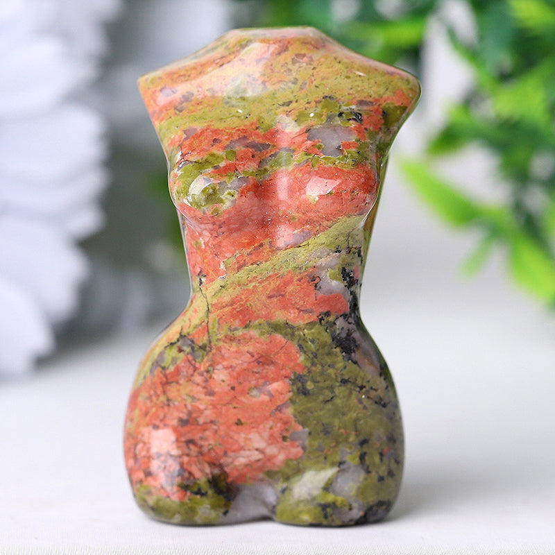 2-inch Crystal Figurine Carving for Healing Energy