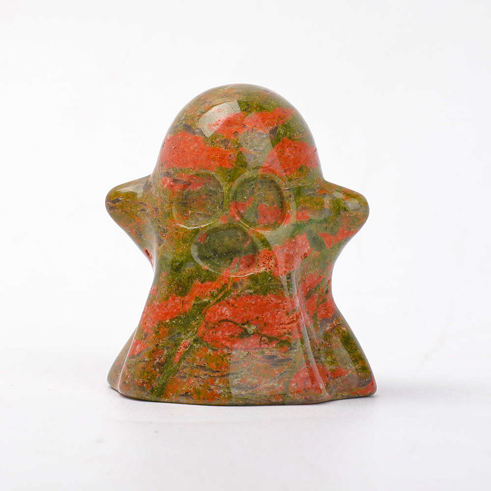 2 Inch Crystal Ghost Figurines for Halloween Decor