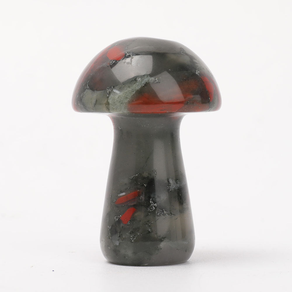 2 Inch Crystal Mushroom Carvings | Healing Crystal Decorations