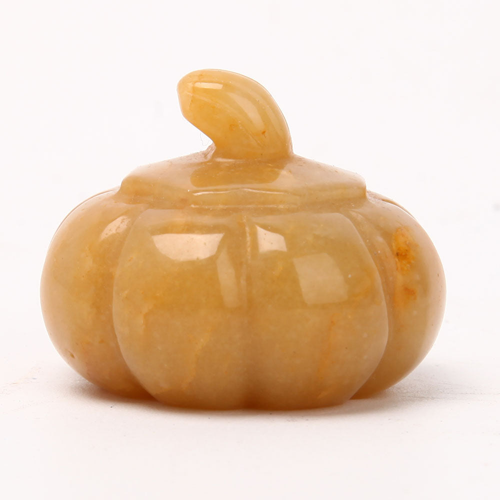 2 inch Crystal Pumpkin Carving for Halloween & Home Decor