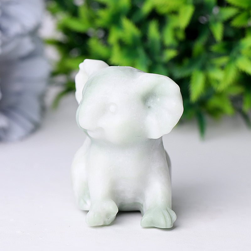 2 inch Hand Carved Koala Crystal Animal Figurine