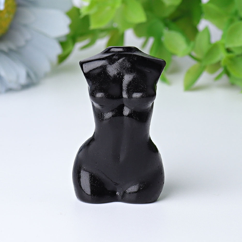 2-inch Handcrafted Crystal Figurine Carving for Healing