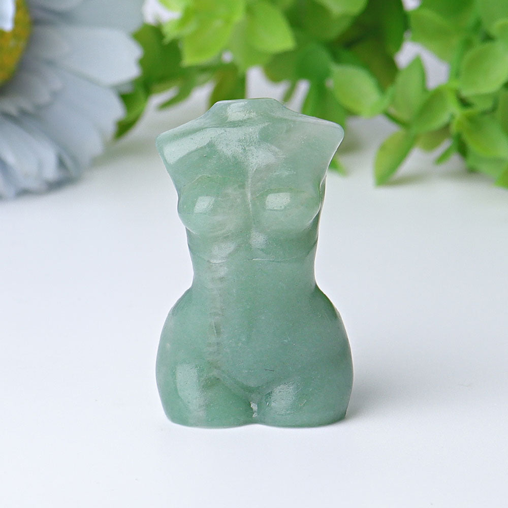 2-inch Handcrafted Crystal Figurine Carving for Healing