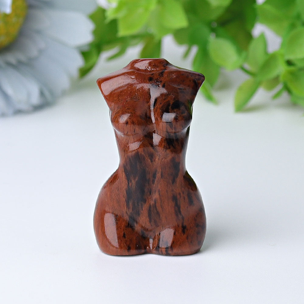 2-inch Handcrafted Crystal Figurine Carving for Healing