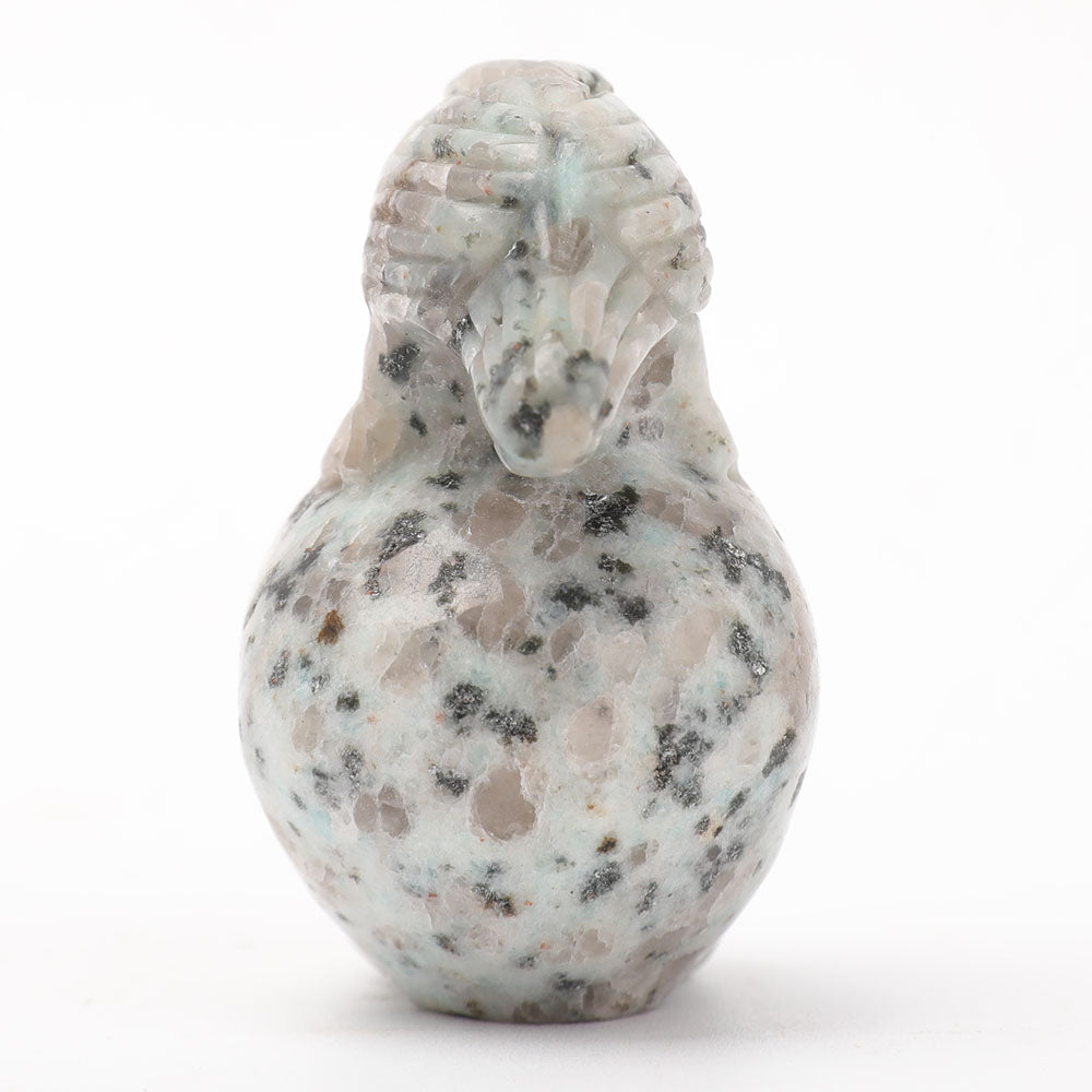 2 inch Kiwi Jasper Crystal Skull Carving for Meditation