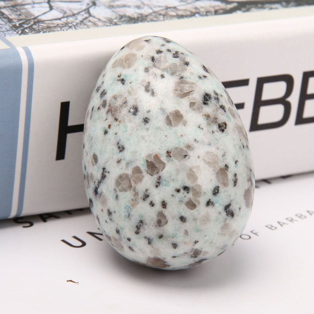 2 inch Kiwi Jasper Polished Palm Stone for Healing