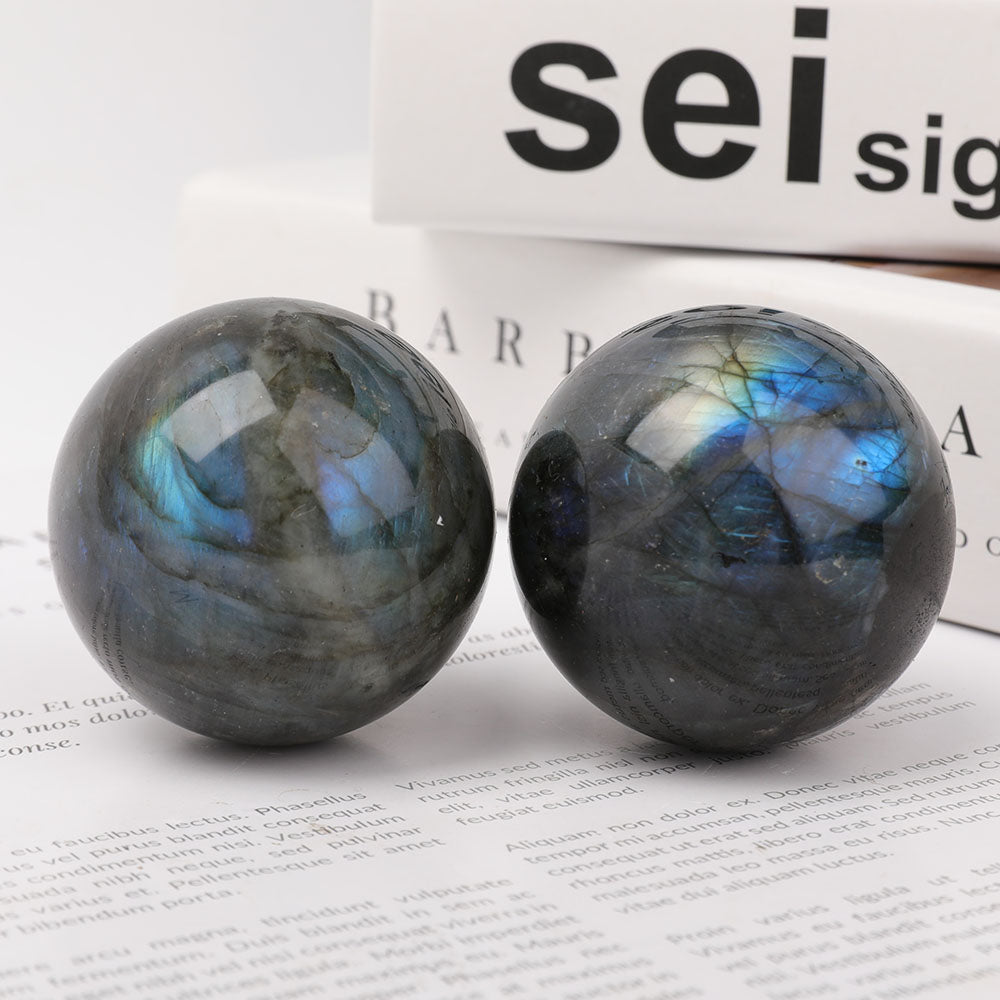 2-Inch Labradorite Crystal Sphere for Energy Healing