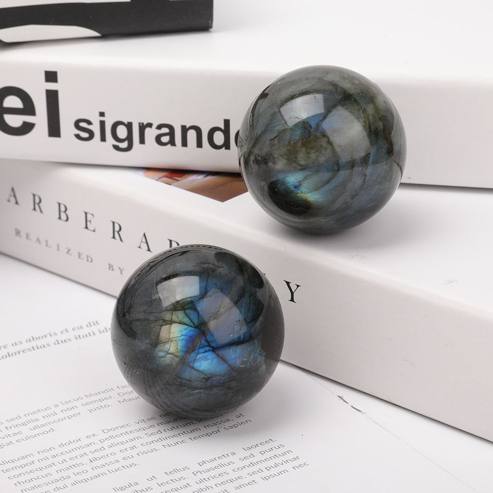 2-Inch Labradorite Crystal Sphere for Energy Healing