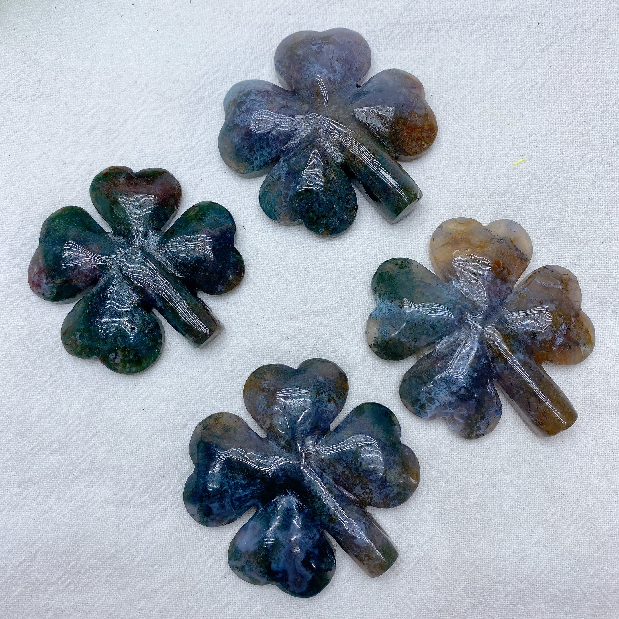 2-Inch Mixed Crystal Butterfly Figurine for Healing Energy