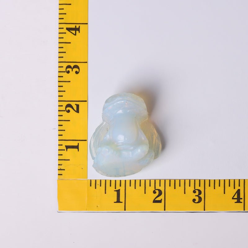 2-Inch Opalite Crystal Figurine Carving for Healing
