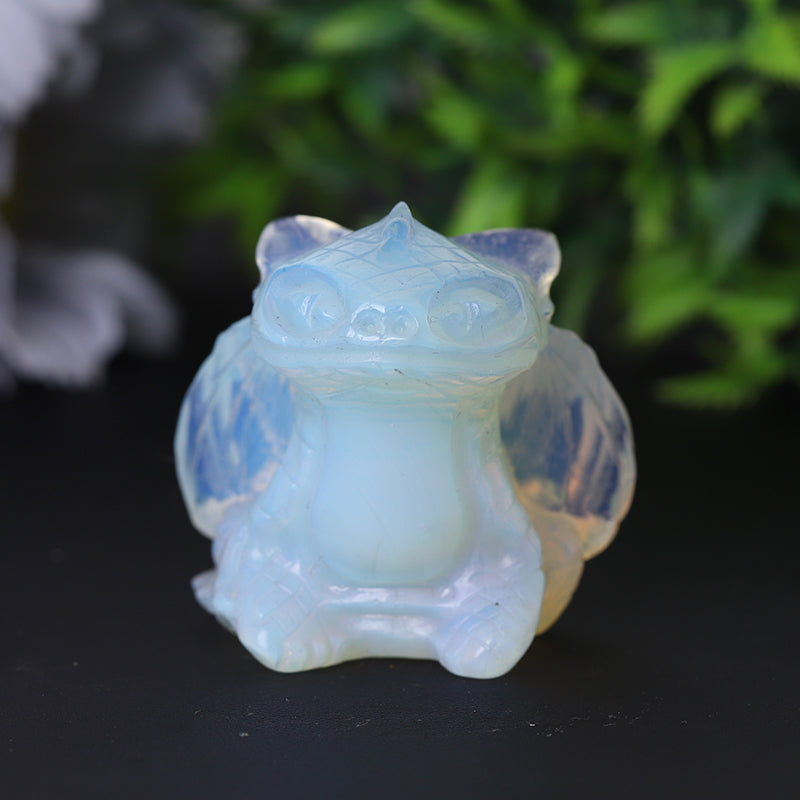 2-Inch Opalite Crystal Figurine Carving for Healing