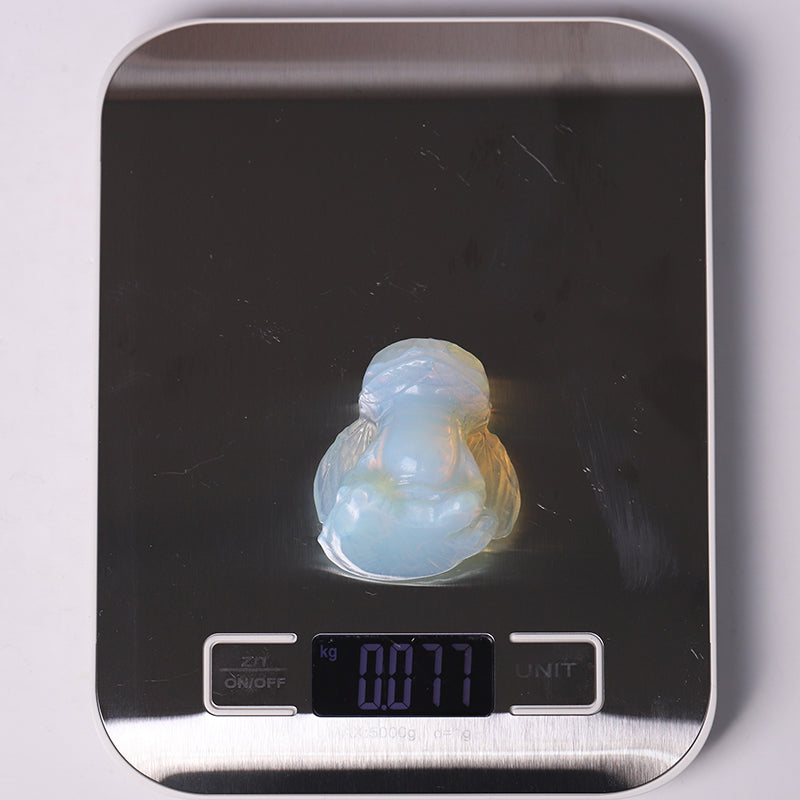 2-Inch Opalite Crystal Figurine Carving for Healing