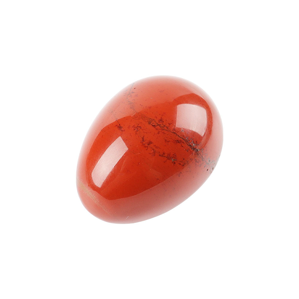 2 inch Red Jasper Palm Stone for Grounding & Meditation