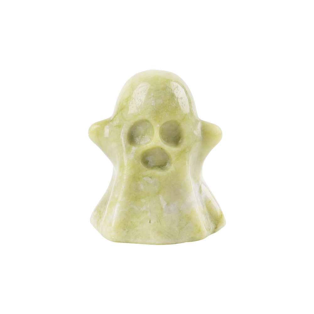 2 inch Serpentine Ghost Figurine for Halloween Decoration