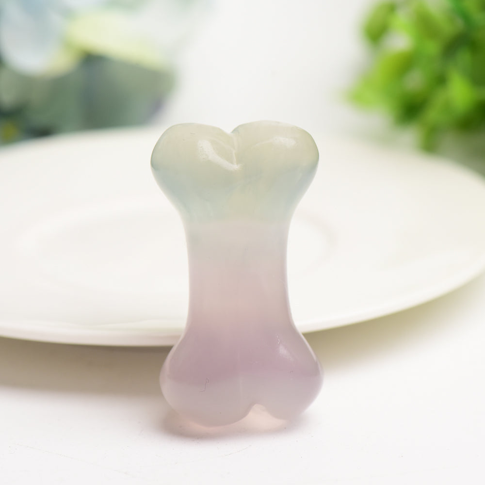 2" Mixed Crystal Bone Figurines for Healing Energy