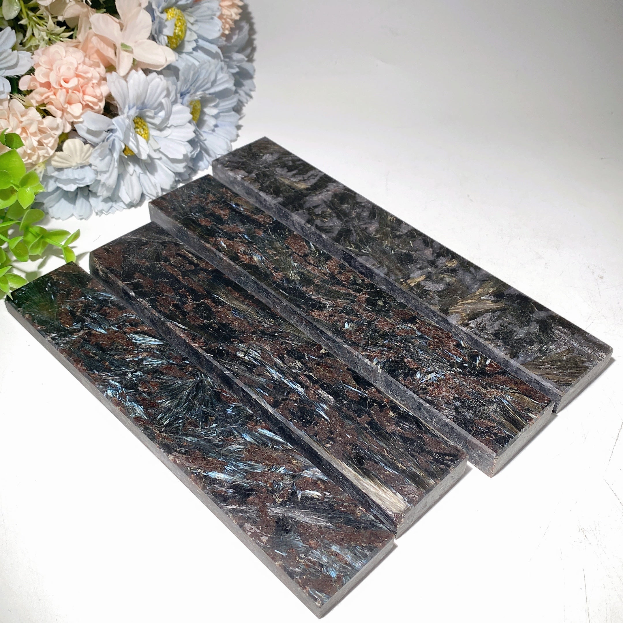 20-30cm Astrophyllite Crystal Healing Wand for Energy Balance