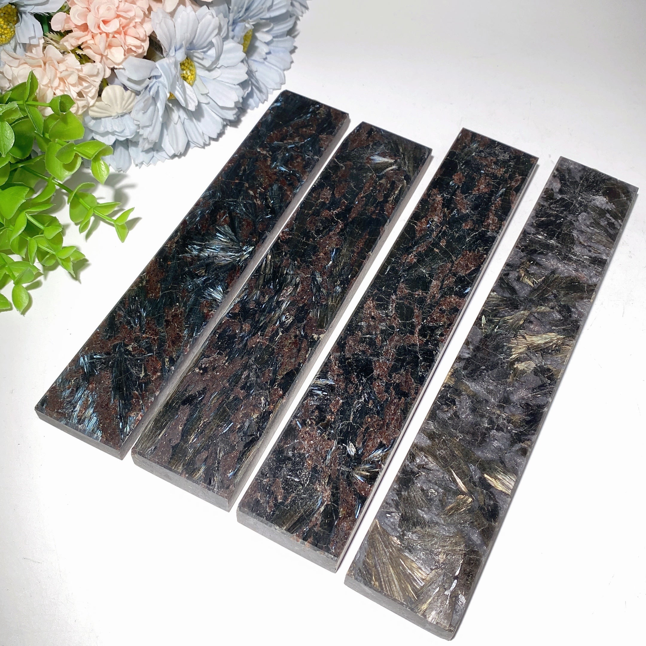 20-30cm Astrophyllite Crystal Healing Wand for Energy Balance