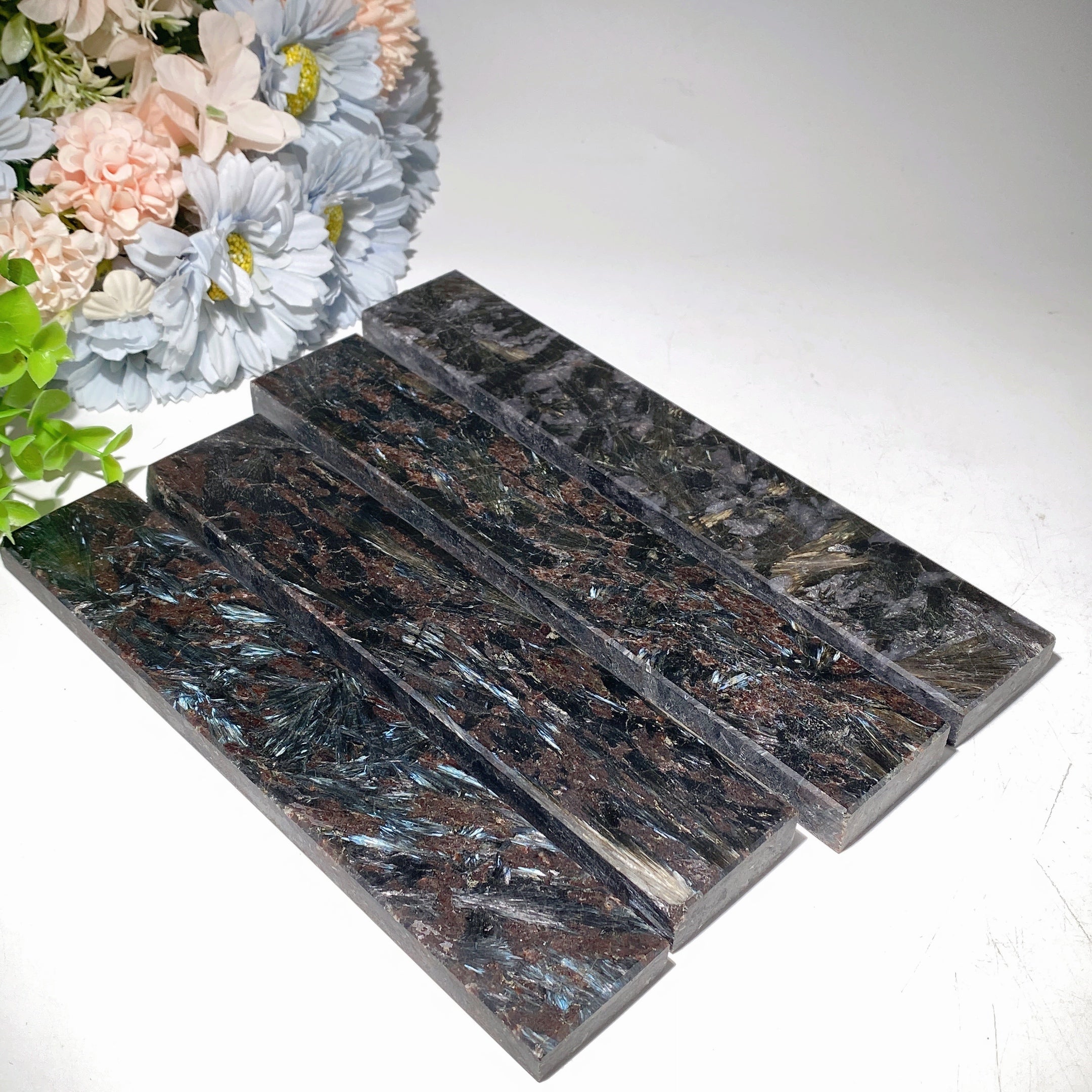 20-30cm Astrophyllite Crystal Healing Wand for Energy Balance