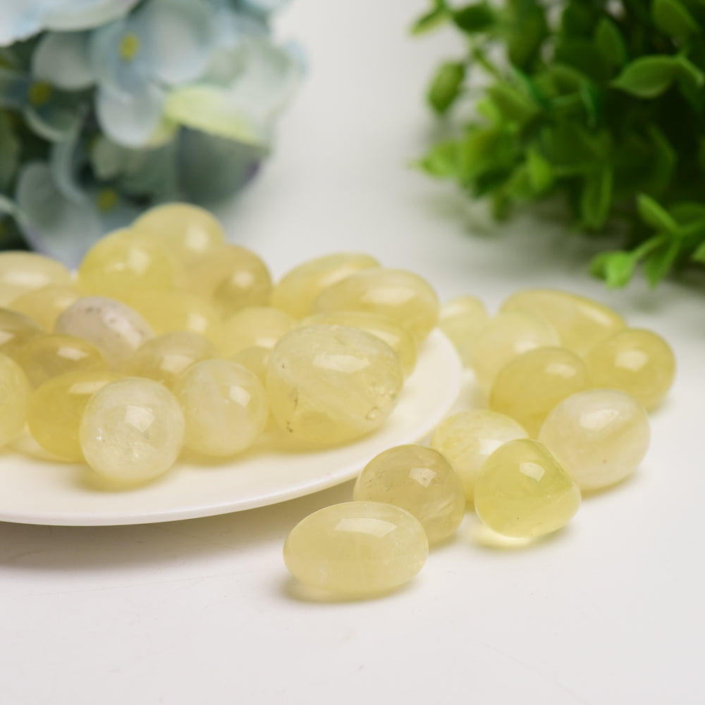 20-30mm Citrine Crystal Tumbles for Healing and Energy