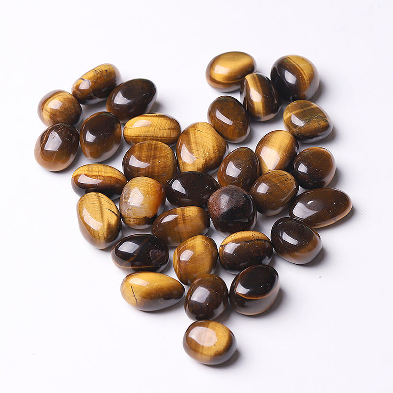 20mm-30mm Polished Tiger Eye Tumbled Stones for Healing